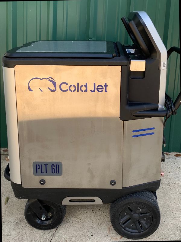 Coldjet Aero 2 PLT 60 Dry Ice Blasting Machine & AfterCooler  With ECO 2W Media Blast Attachment