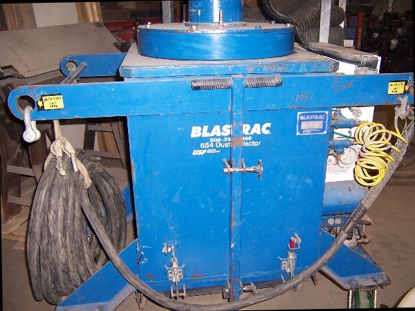 Blastrac 15DSG w/ 6-54 Dust collector 