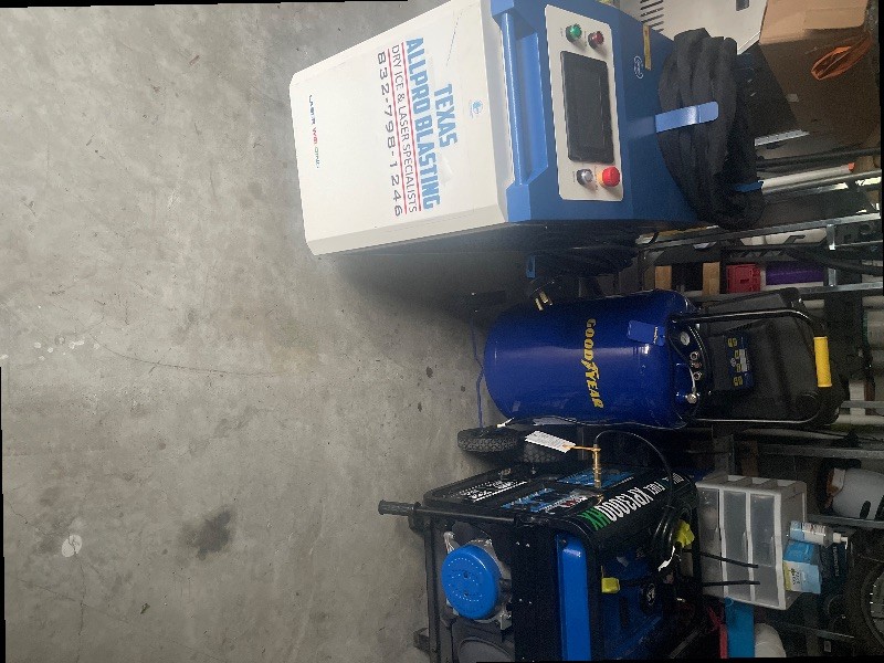 1500w Laser cleaning set (laser machine,generator,20gallons compressor
